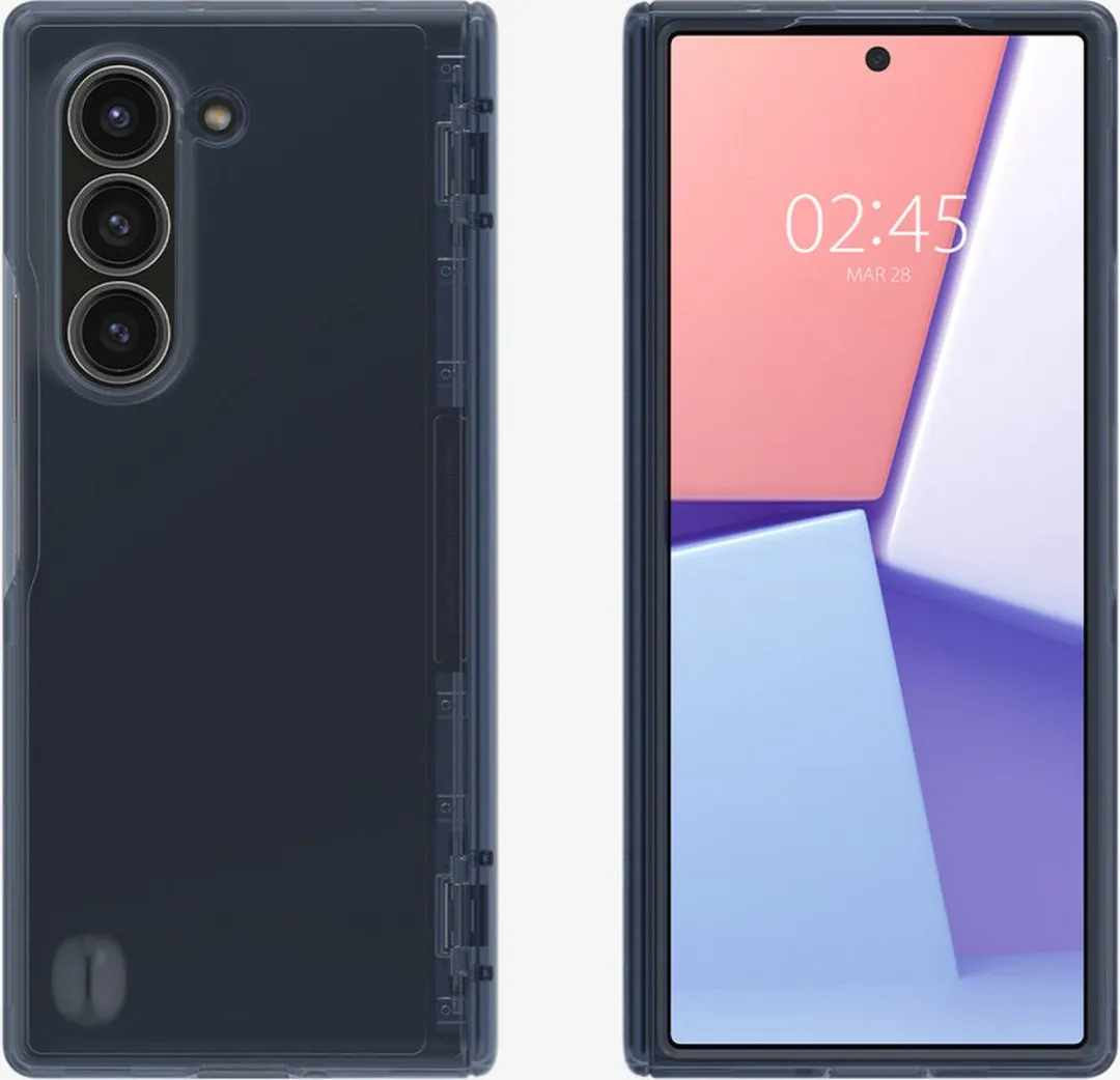 Spigen Ultra Hybrid Hoesje ACS08281 Samsung Z Fold 6 - Blauw
