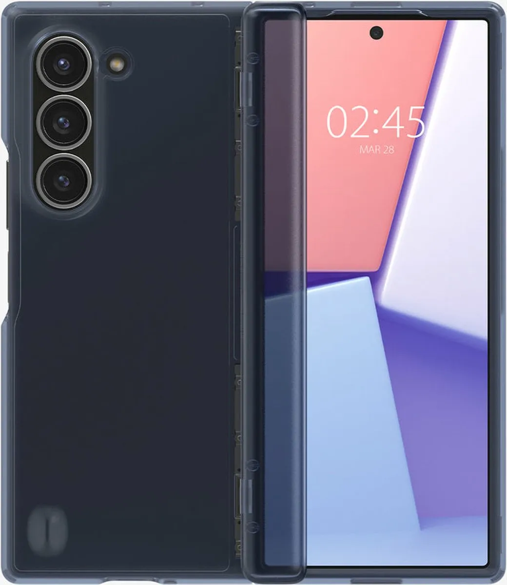 Spigen Ultra Hybrid Hoesje ACS08281 Samsung Z Fold 6 - Blauw
