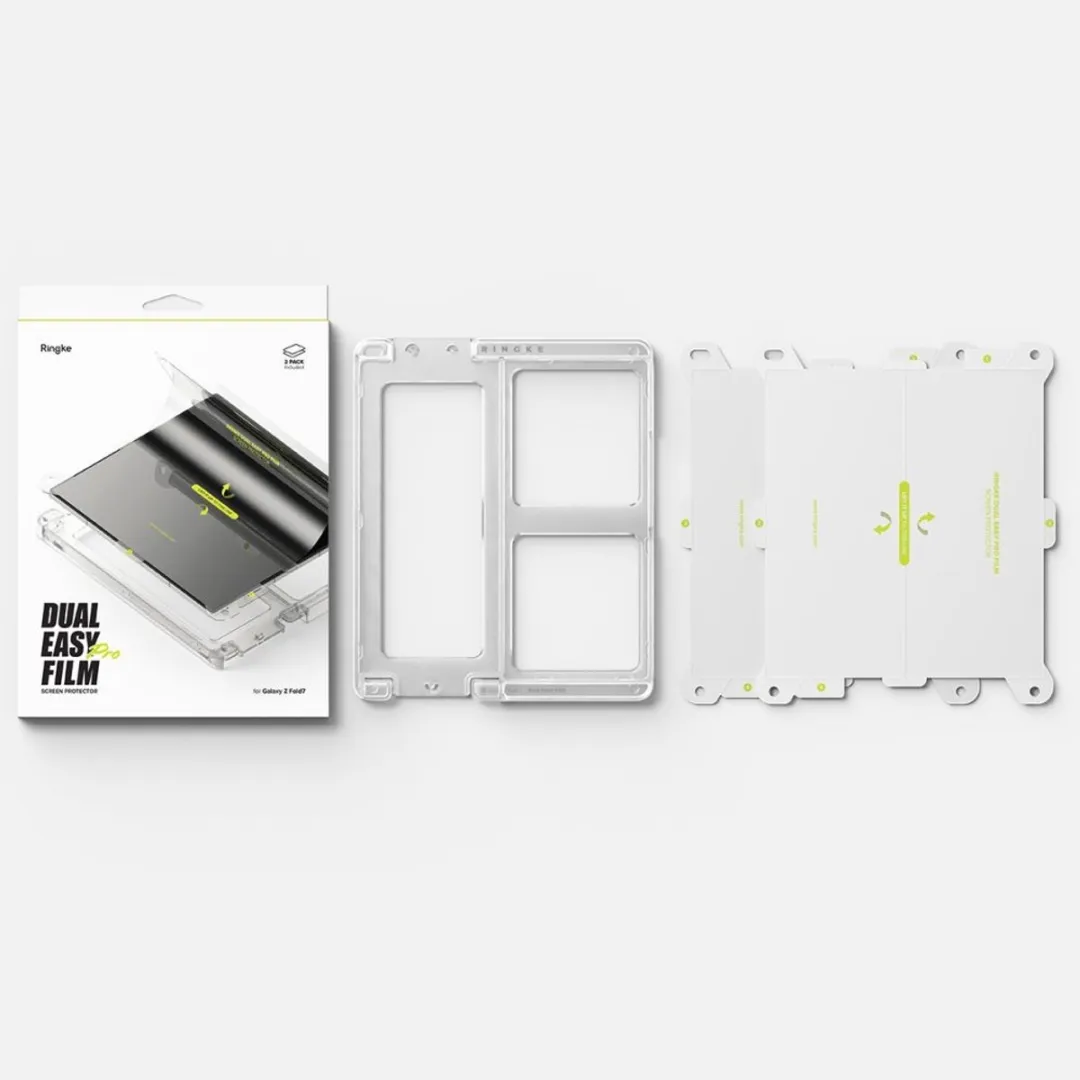 Ringke Dual Easy Pro Schermbeschermer Samsung Galaxy Z Fold 7 - 2 Stuks