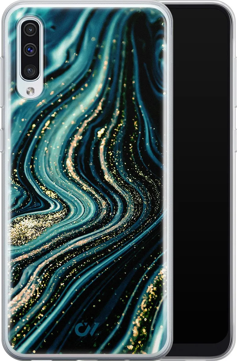 Casevibes Galaxy A50 Hoesje - Blauw - S/A50/UV/046