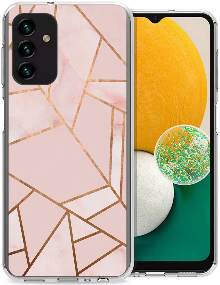 Imoshion Hoesje Samsung Galaxy A13 5G/A04s Pink Graphic
