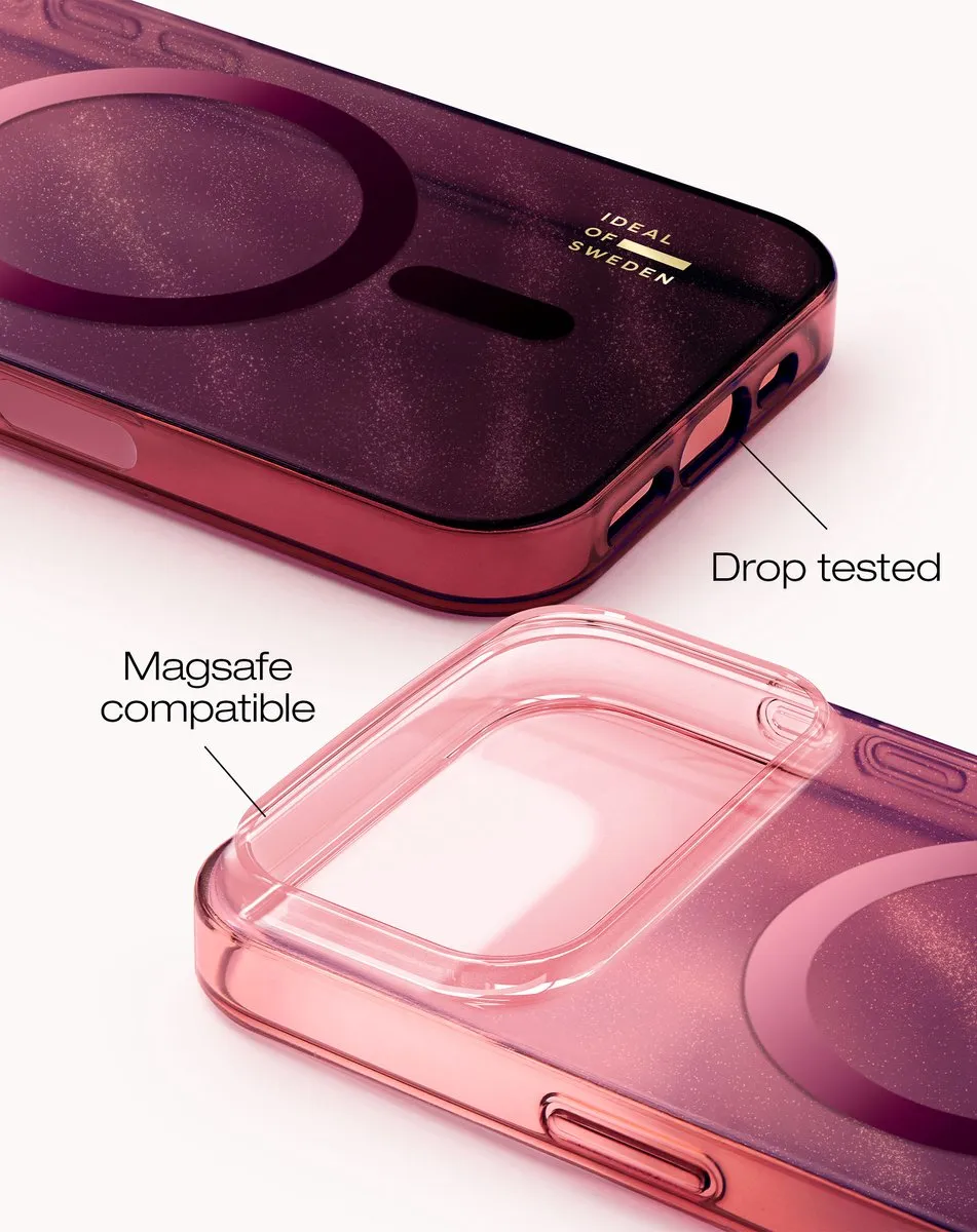 iDeal of Sweden Clear Case iPhone 17 Pro - MagSafe - IDCLCMS-I2561P-564 - Rood