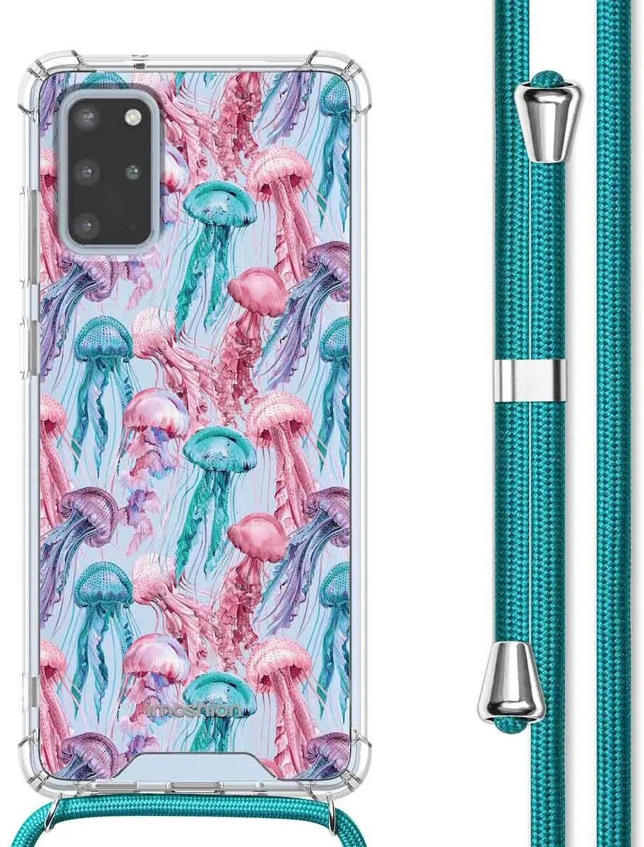 Imoshion Galaxy S20 Plus Design Hoesje - Jellyfish Watercolor