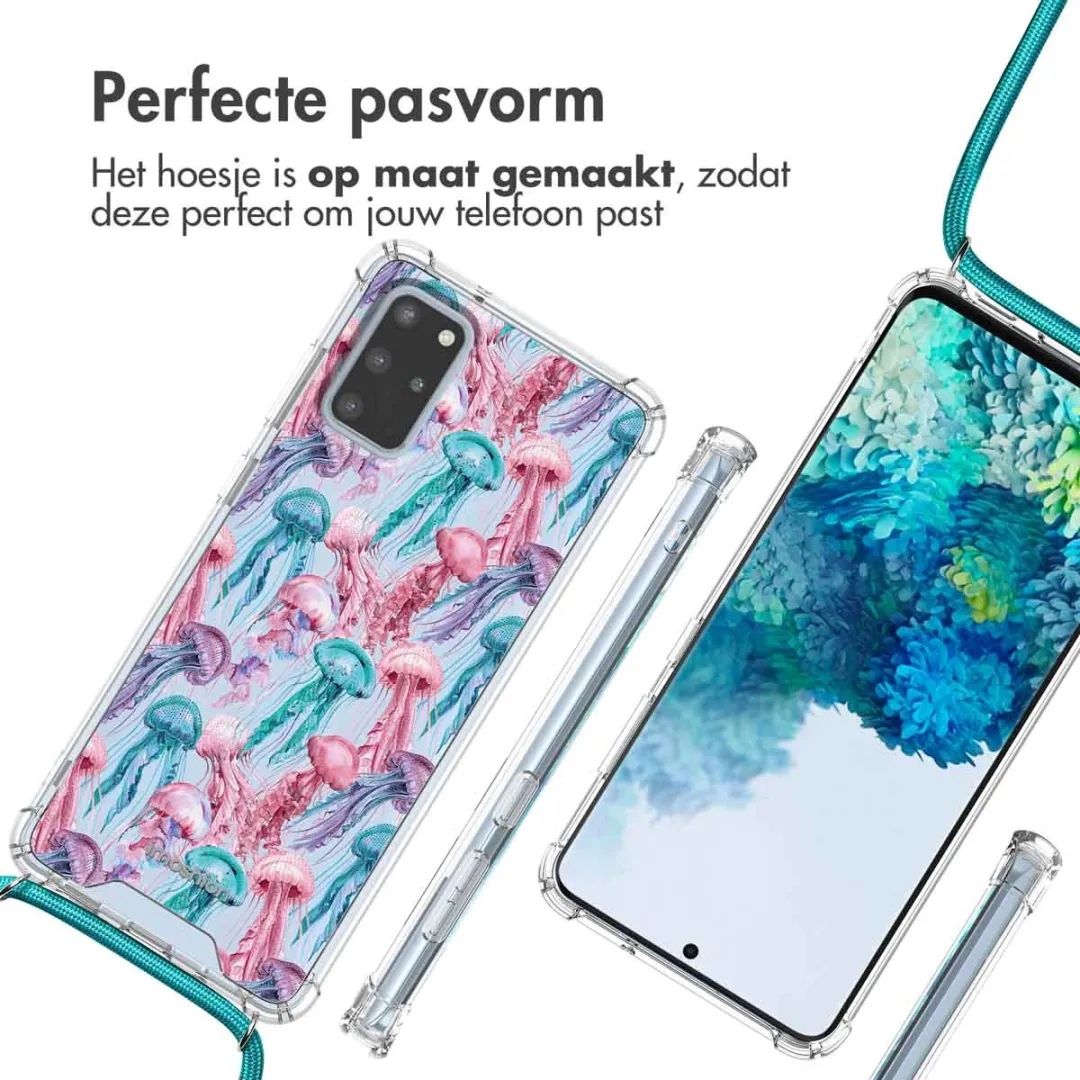 Imoshion Galaxy S20 Plus Design Hoesje - Jellyfish Watercolor