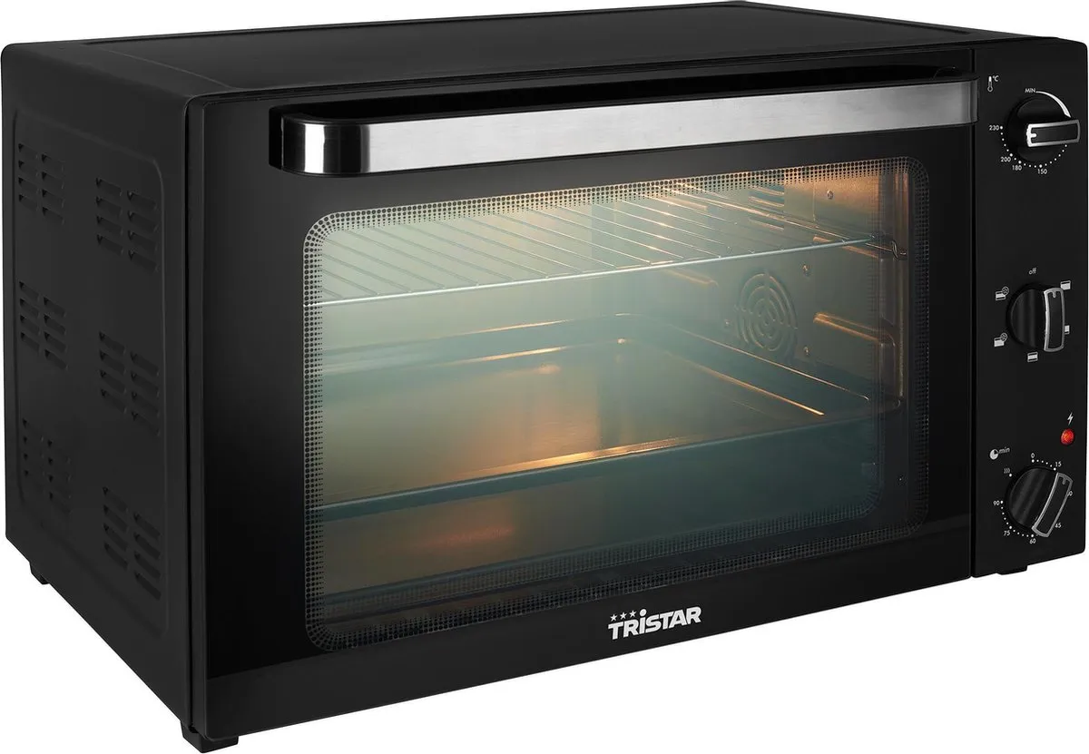 Tristar OV-3640 Vrijstaande Oven 2000W - 60L - Zwart