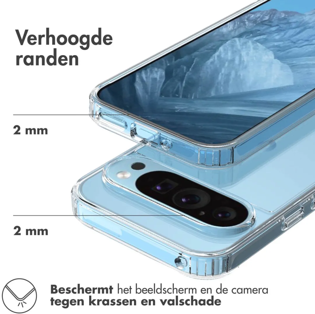 Accezz Xtreme Impact Backcover 2.0 - Google Pixel 9/9 Pro - Transparant