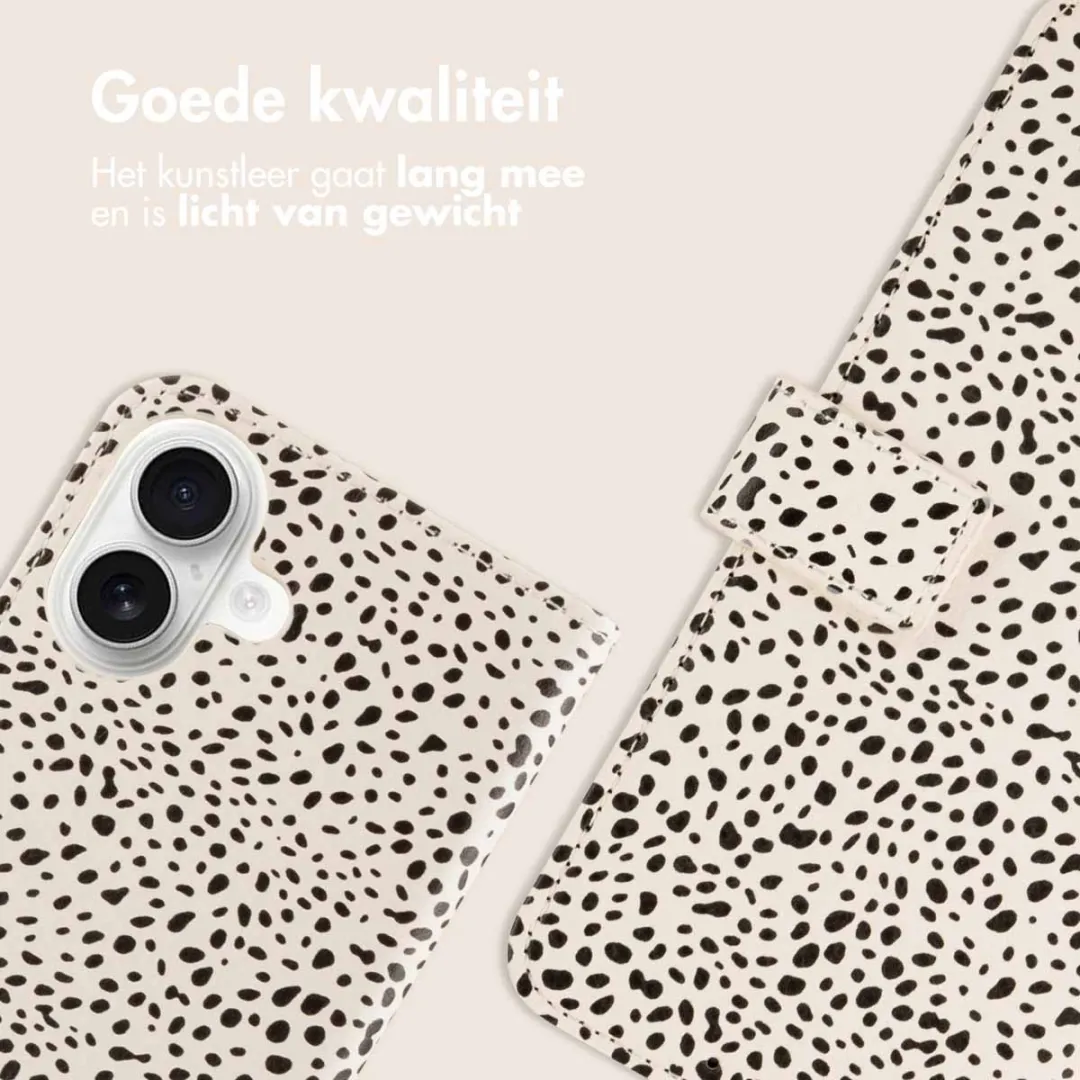 Imoshion iPhone 16 Hoesje Desert Dots - 3 Pasjes