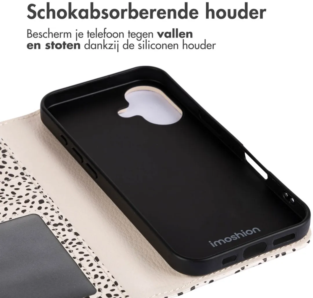 Imoshion iPhone 16 Hoesje Desert Dots - 3 Pasjes