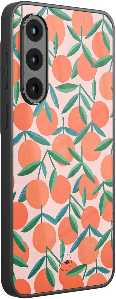 Casevibes Hoesje Samsung Galaxy A56 - Oranje - TPU Glossy