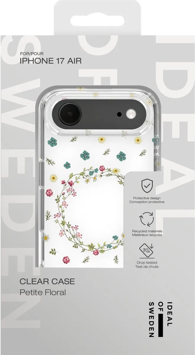 iDeal of Sweden Clear Case iPhone 17 Air Petite Floral - afbeelding 6 van 6