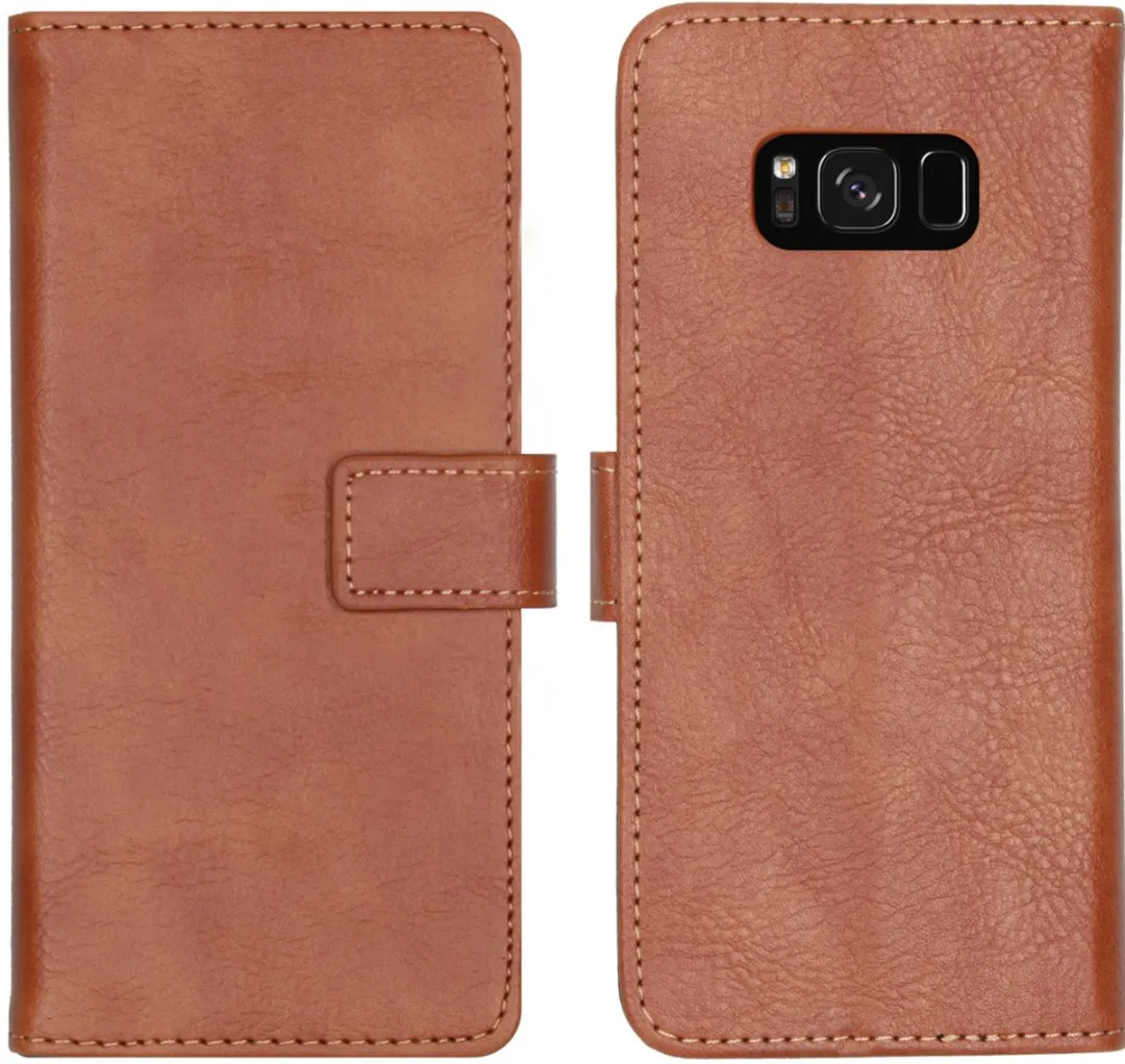 Imoshion Hoesje Samsung Galaxy S8 - 3 Pasjes - Bruin