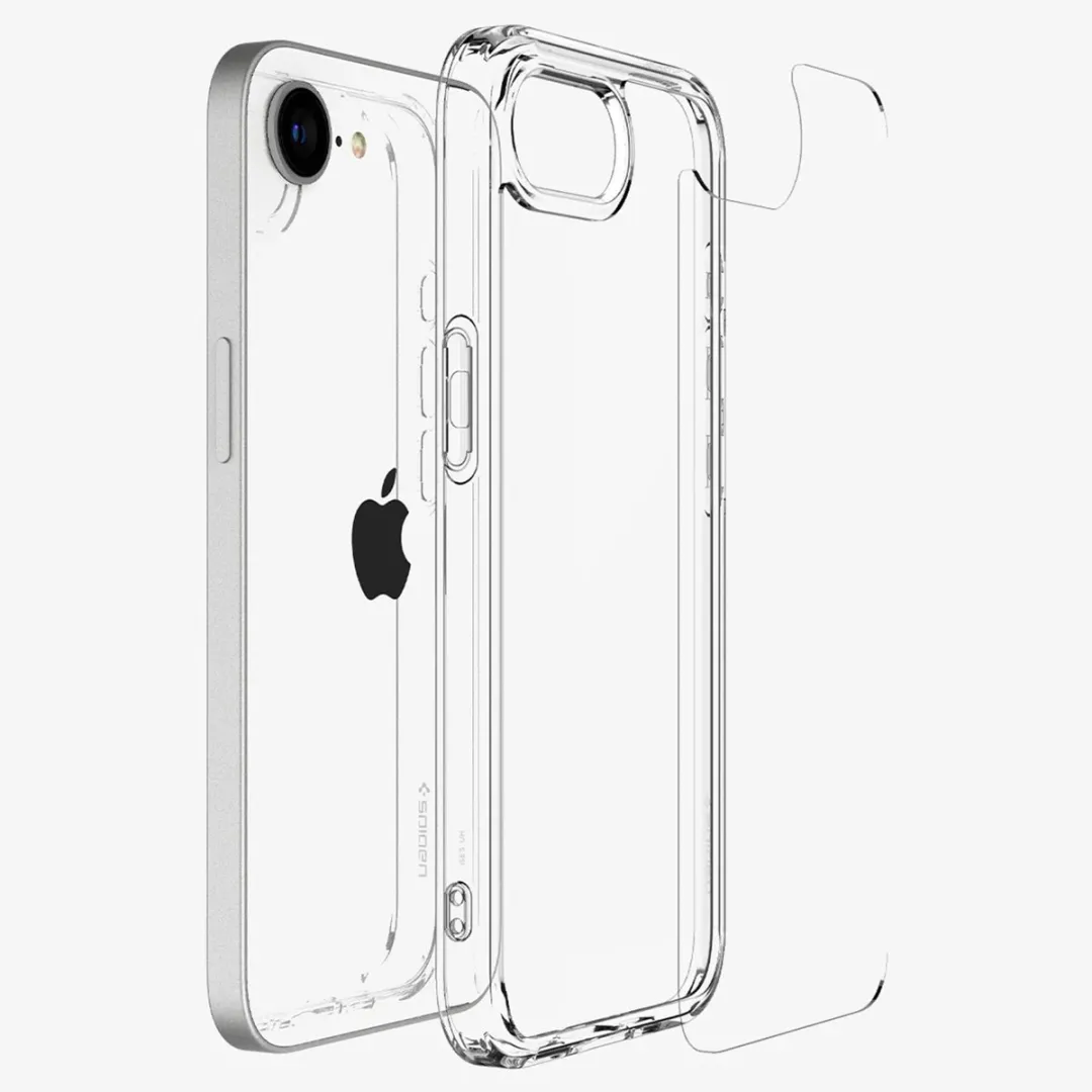 Spigen Ultra Hybrid Hoesje ACS09160 - iPhone 16e - Transparant