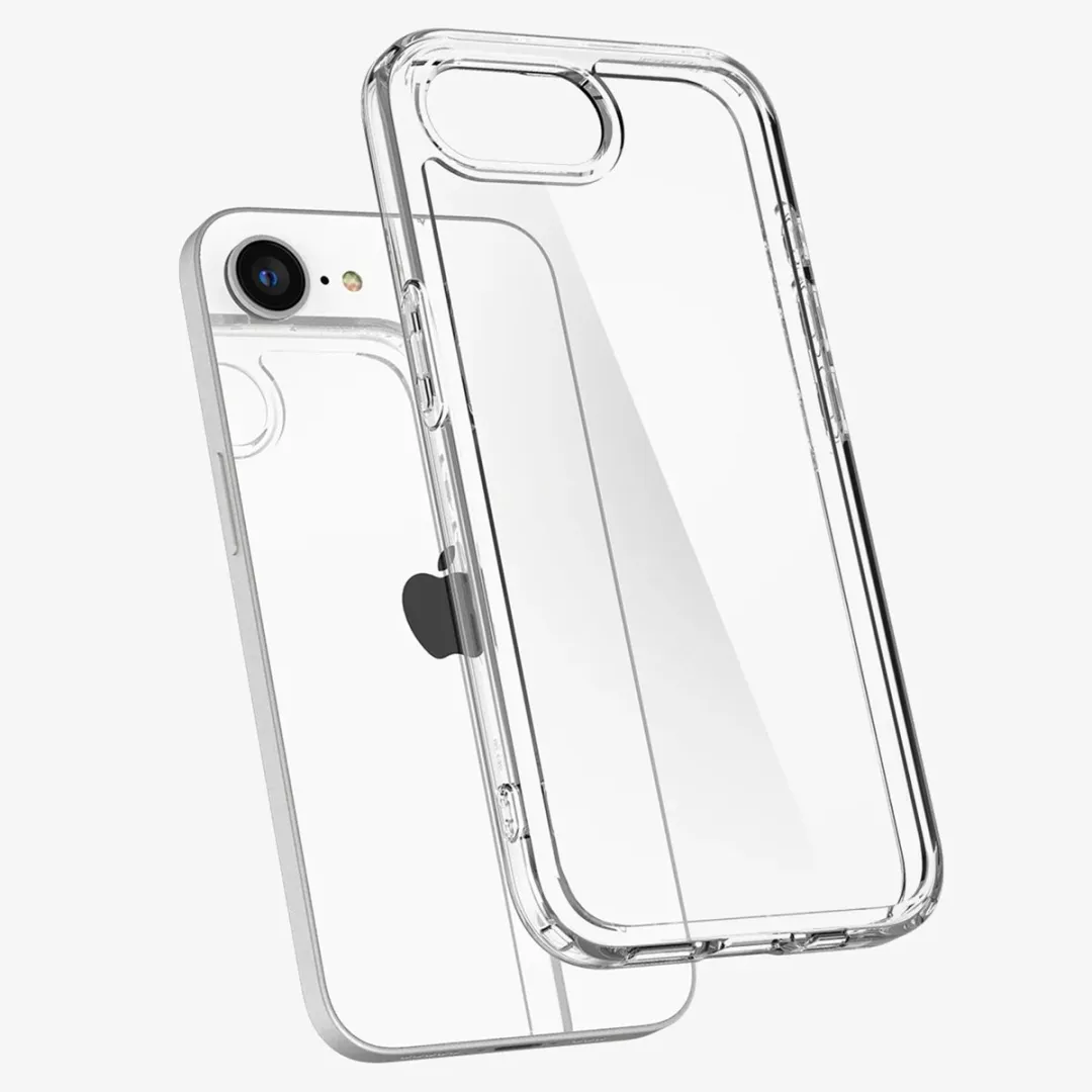 Spigen Ultra Hybrid Hoesje ACS09160 - iPhone 16e - Transparant