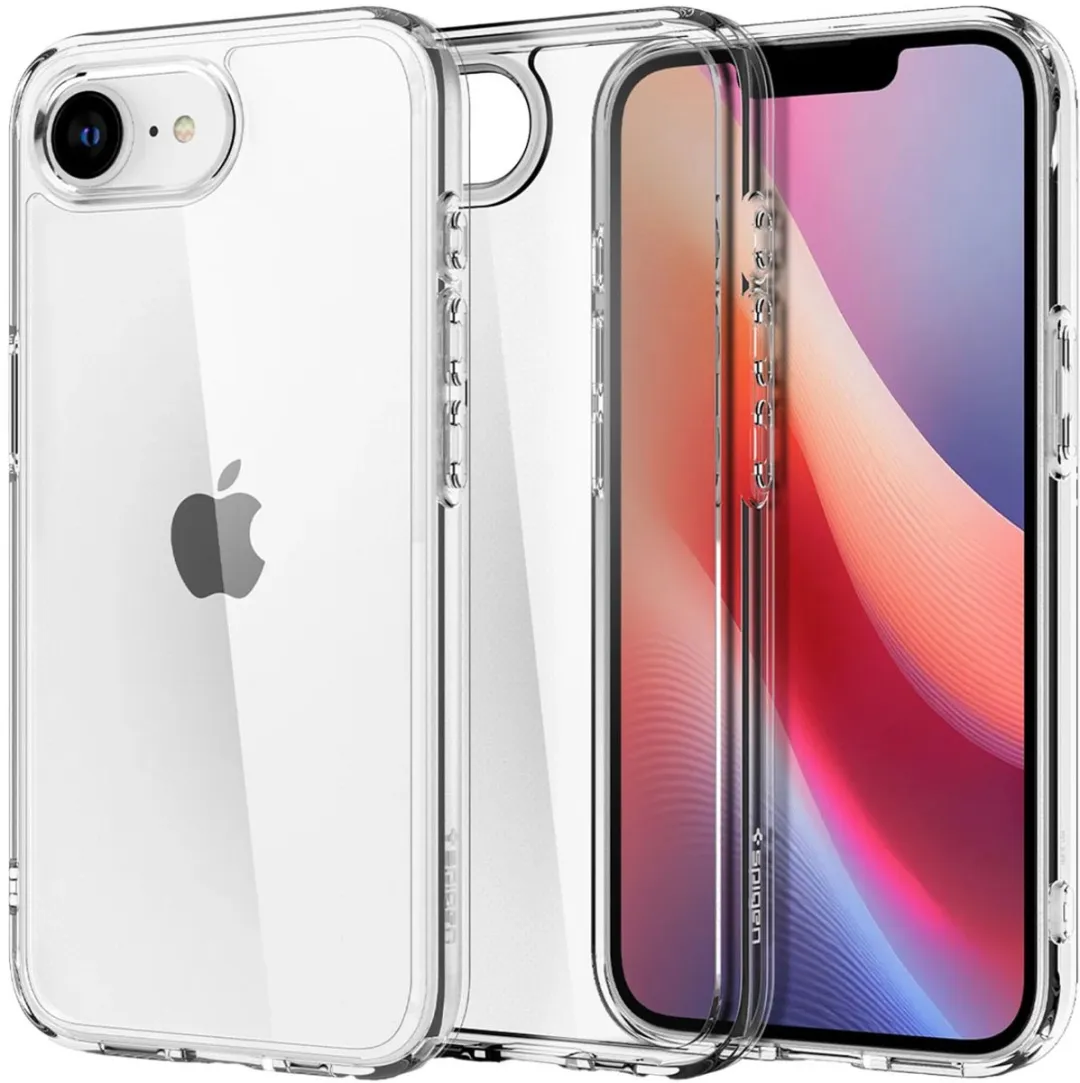 Spigen Ultra Hybrid Hoesje ACS09160 - iPhone 16e - Transparant