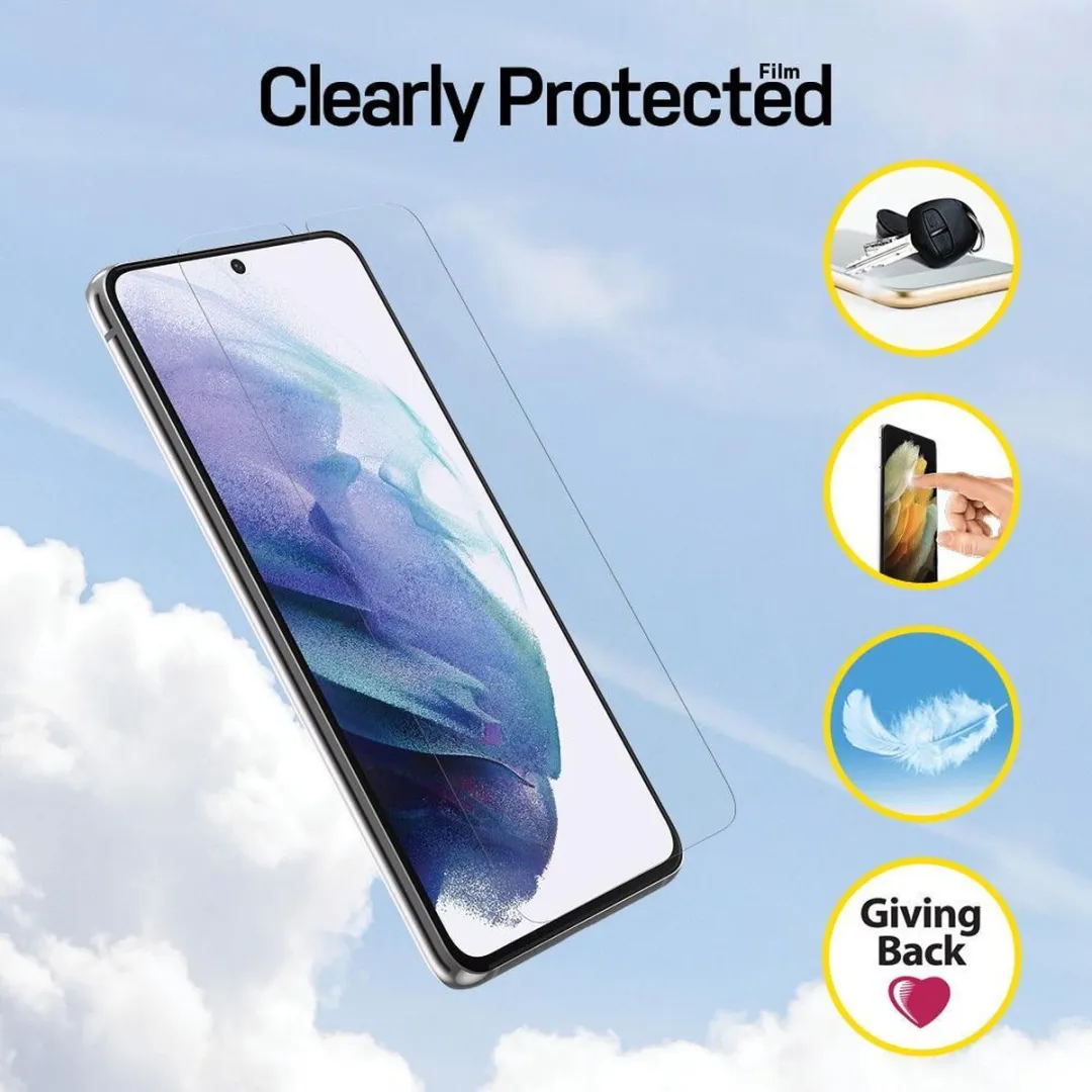 OtterBox Clearly Protected Displayfolie S21 Plus - Transparant - afbeelding 6 van 6