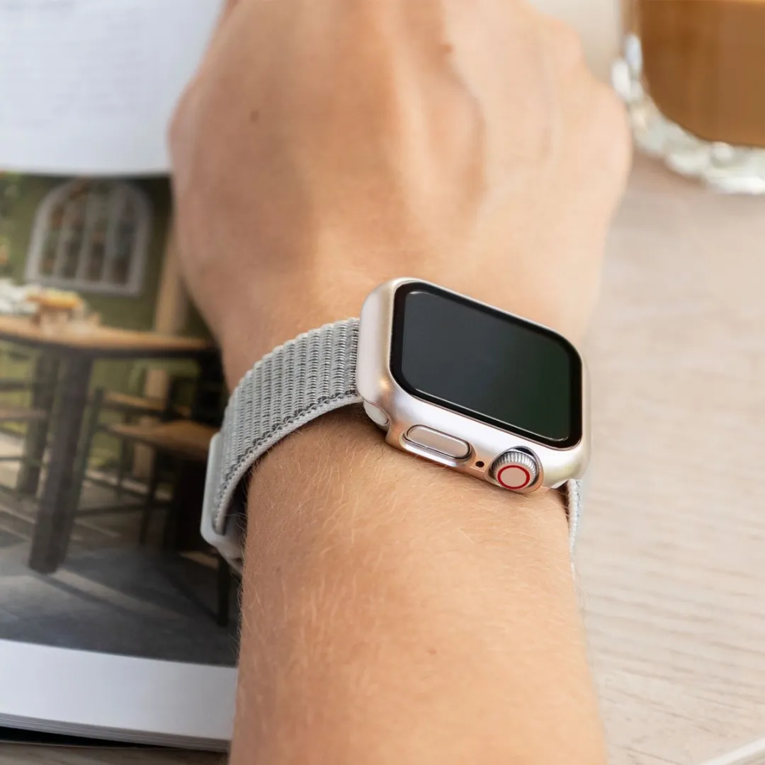 Imoshion Apple Watch 45mm Sterrenlicht Hoesje - Full Cover