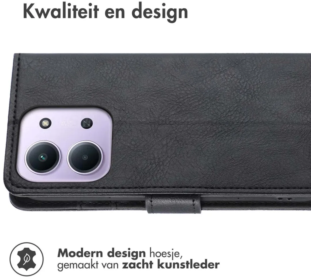 Imoshion Hoesje Xiaomi Redmi 15C 3 Stuks - Zwart