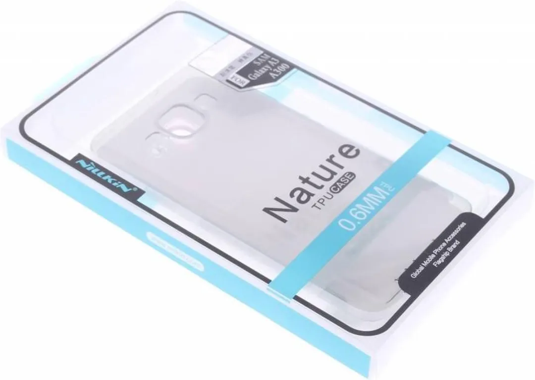 Nillkin Nature TPU Hoesje Samsung Galaxy A3 - Grijs - afbeelding 4 van 4