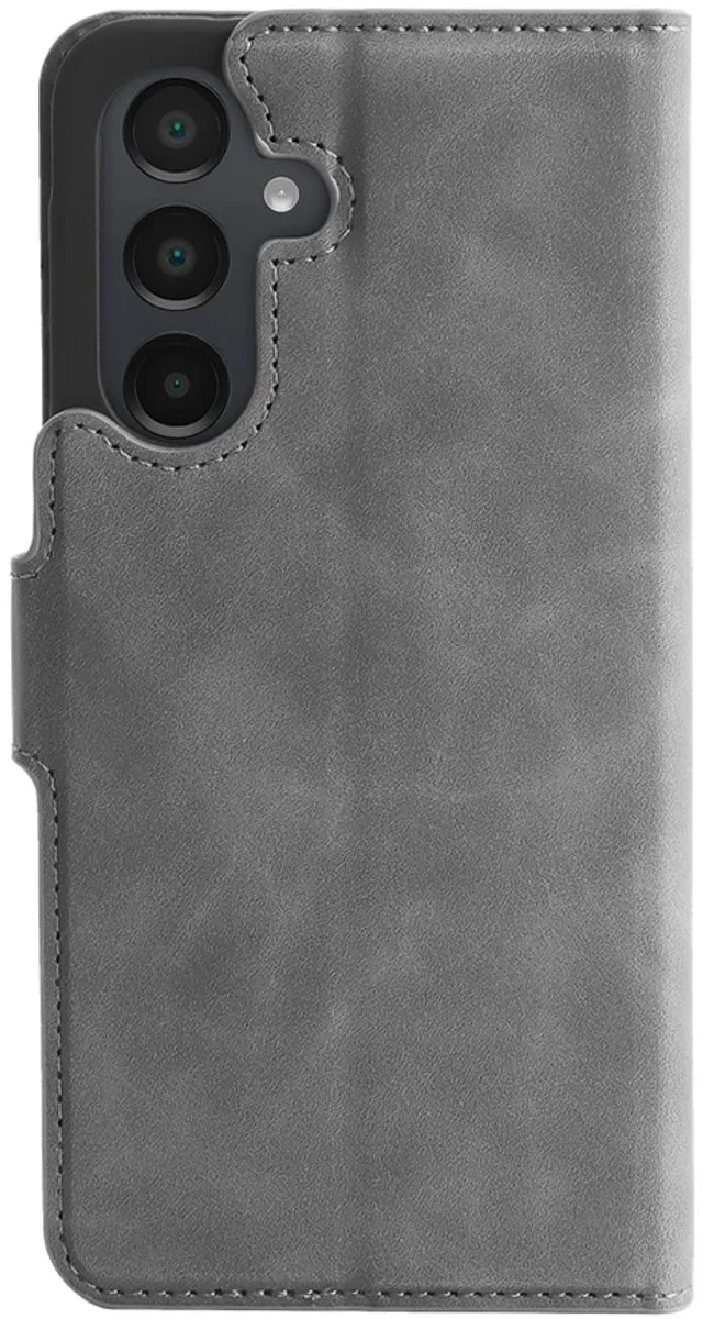 Just in Case Cazy Hoesje Samsung Galaxy A36/A56 - 4 Pasjes Grijs