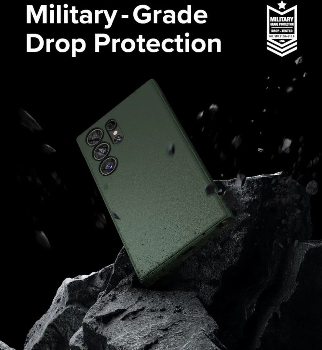 Ringke Onyx Hoesje Samsung Galaxy S24 Ultra - Groen