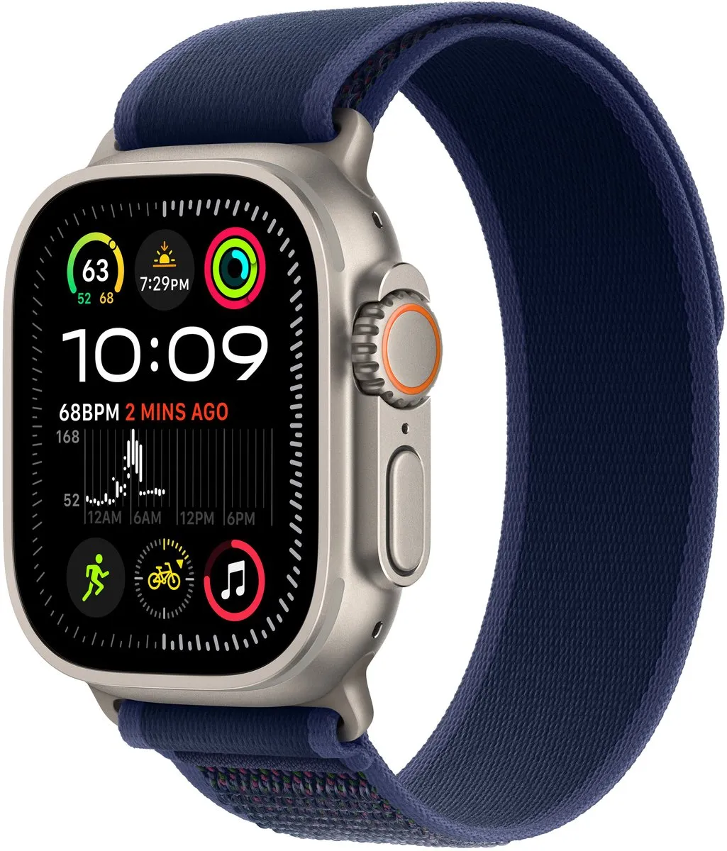 Apple Watch Ultra 2 GPS + Cellular 49mm - Blauwe Trail Loop