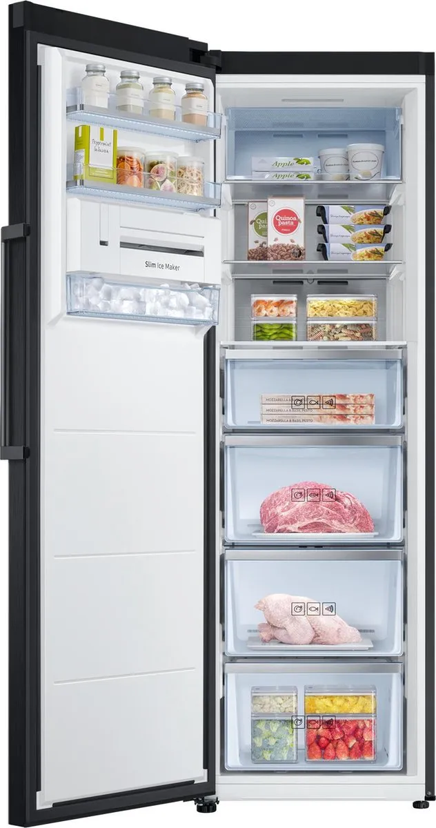 Samsung RZ32M753EB1 Vriezer - 323L - 3 Vakken - Zwart - afbeelding 5 van 6