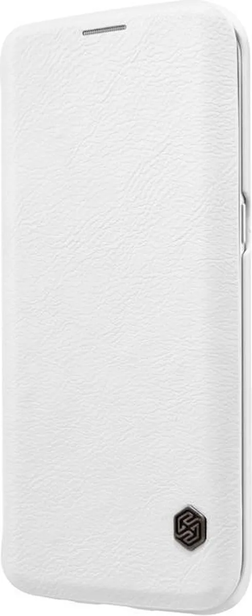 Nillkin Qin S-View Book Case Samsung Galaxy S7 Edge - Wit - afbeelding 4 van 6