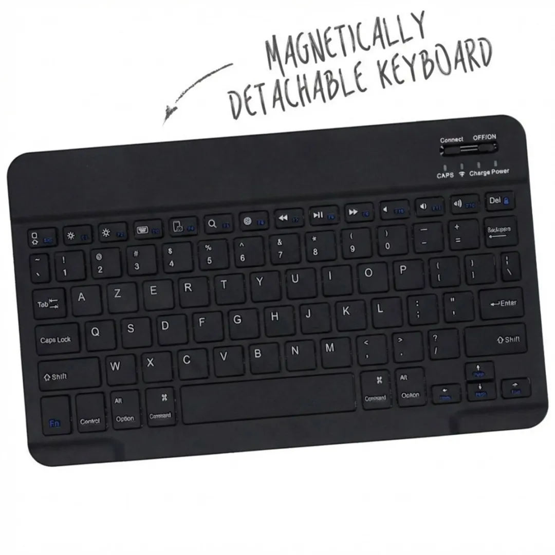 Accezz Tablet Toetsenbord Hoes AZERTY SH00054192 - Zwart - afbeelding 6 van 6