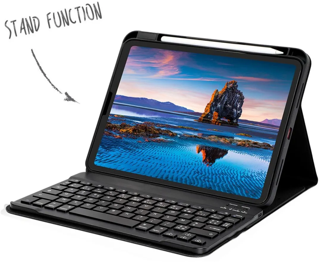 Accezz Tablet Toetsenbord Hoes AZERTY SH00054192 - Zwart