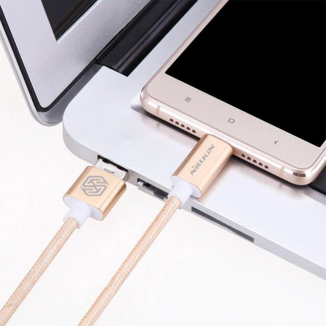 Nillkin Elite USB-C Kabel 1m - Goud