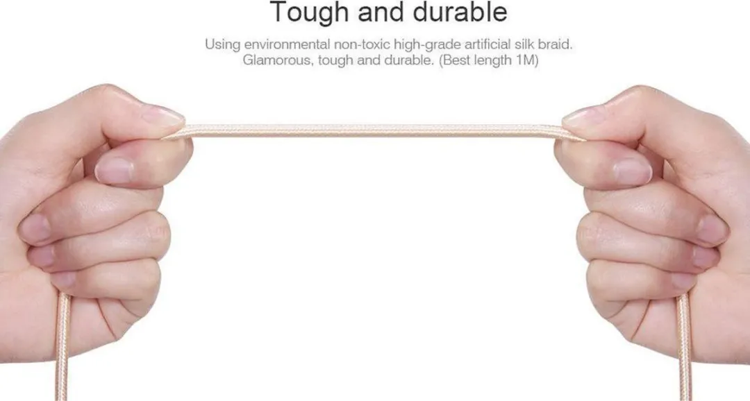 Nillkin Elite USB-C Kabel 1m - Goud