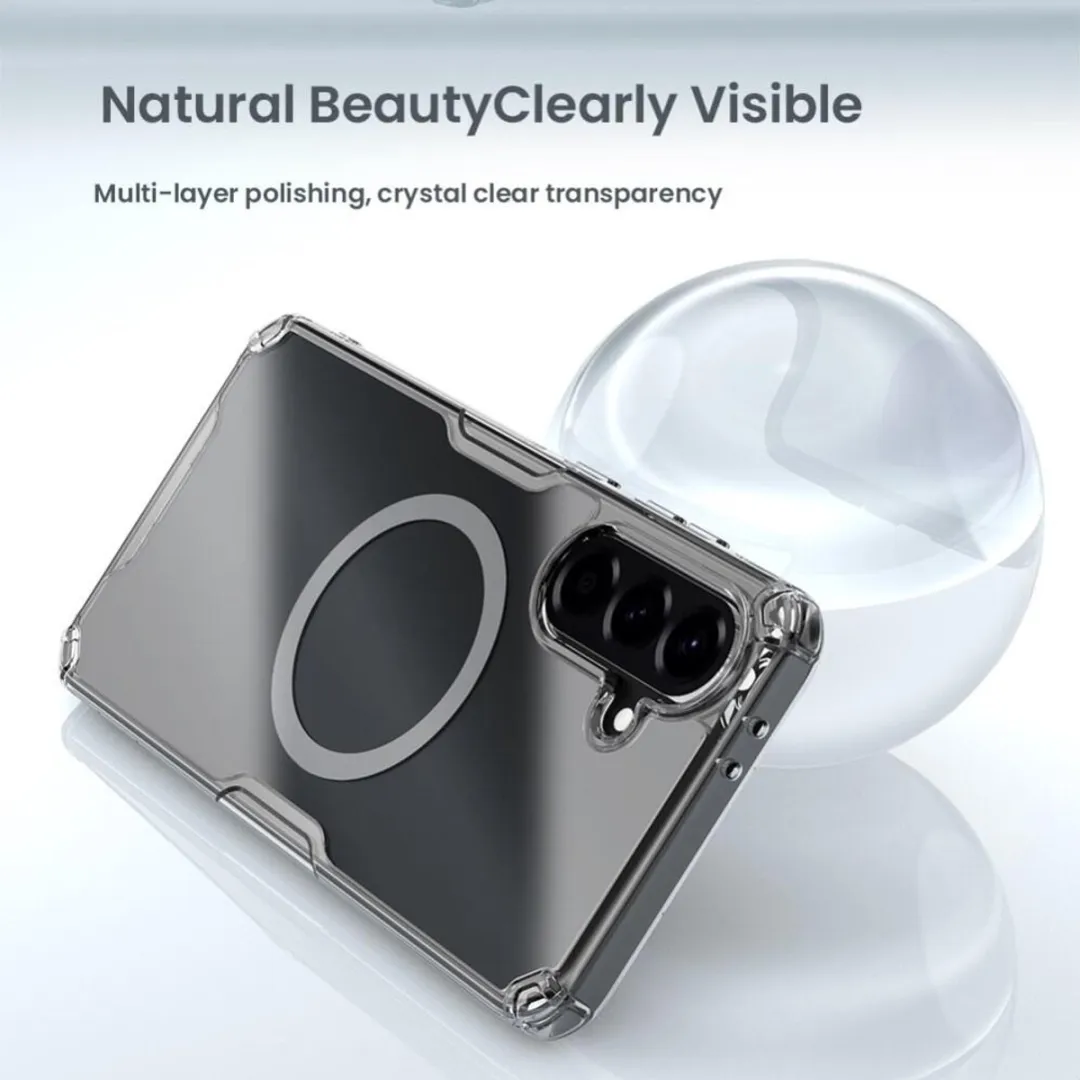Nillkin Nature Pro Magnetic Hoesje A56 - MagSafe & Qi2 - Wit