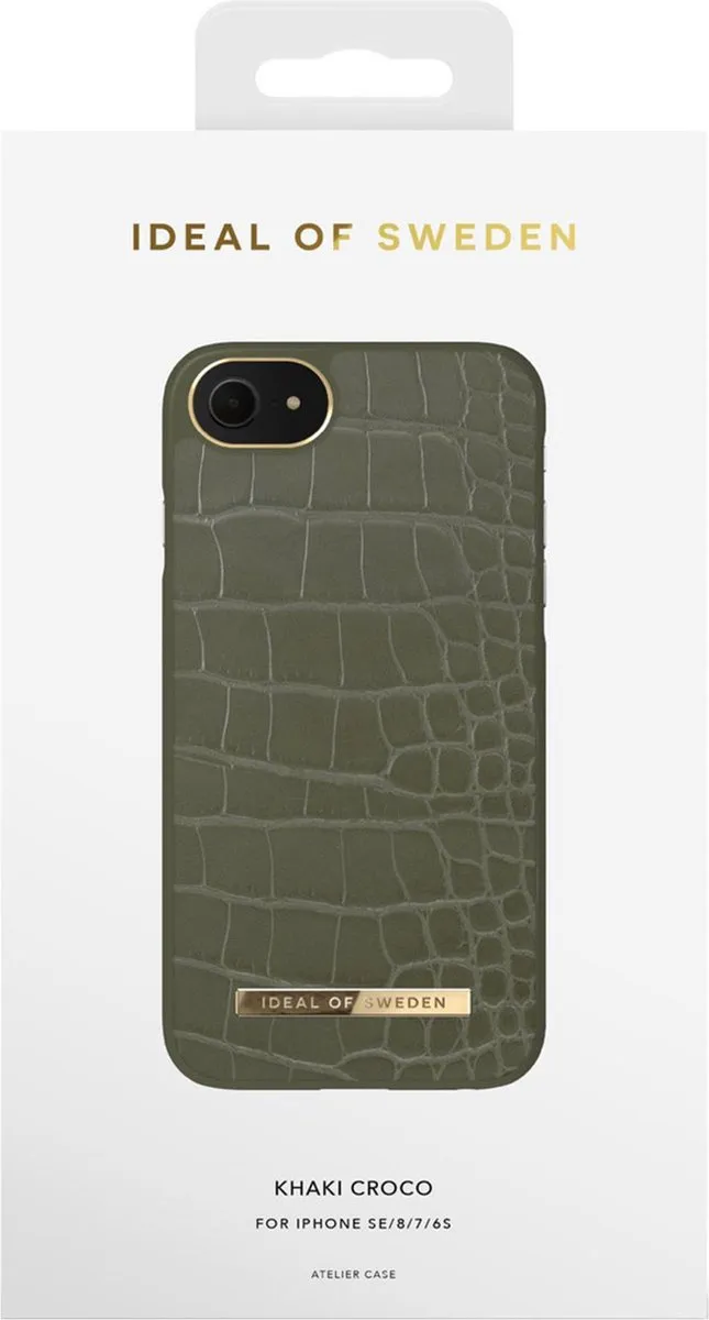 iDeal of Sweden Atelier Hoesje iPhone 8/SE 2020/7/6s/6 - Groen