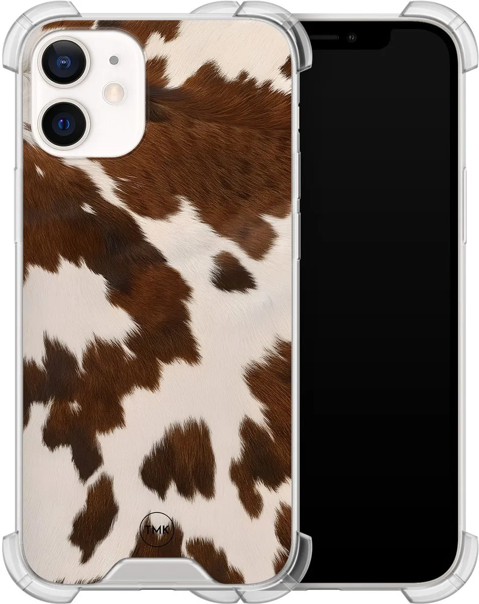Casevibes iPhone 12 Mini Shockproof Hoesje A/i12m/S/011 - Bruin