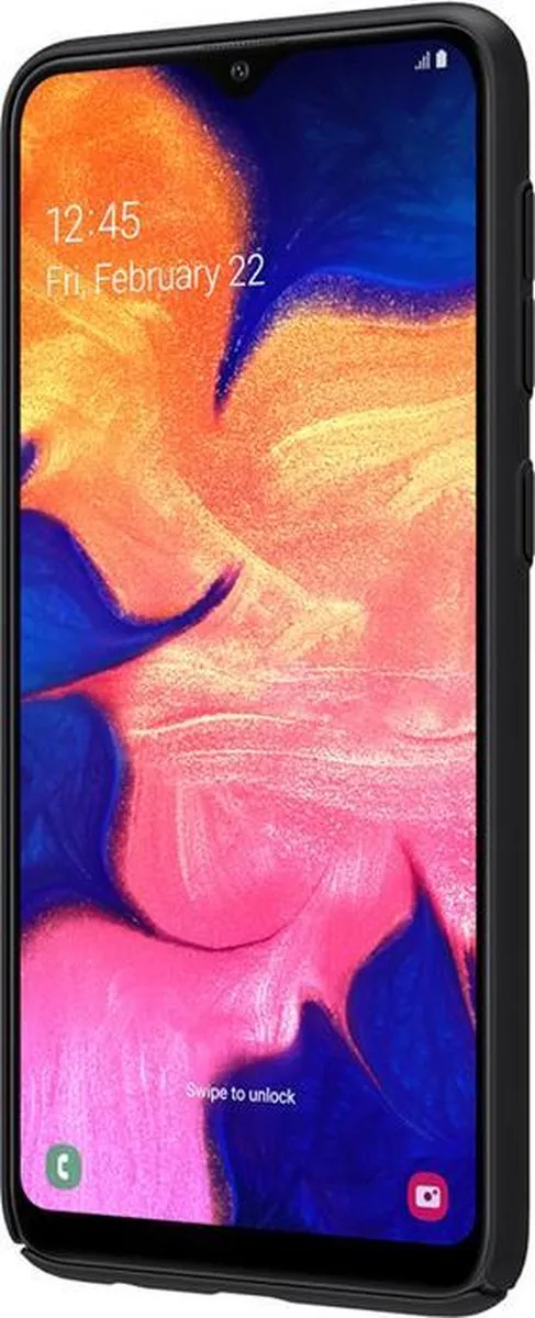 Nillkin Frosted Shield Hoesje Samsung Galaxy A10 - Zwart - afbeelding 4 van 5