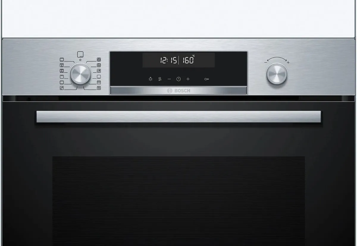 Bosch Serie 6 HBG578ES3 Inbouwoven 71L - 3600W - Zwart/Roestvrijstaal