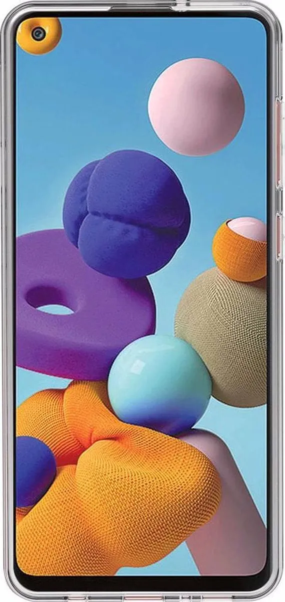Azuri Samsung Galaxy A21S Backcover - Transparant AZTPUSAA217-TRA