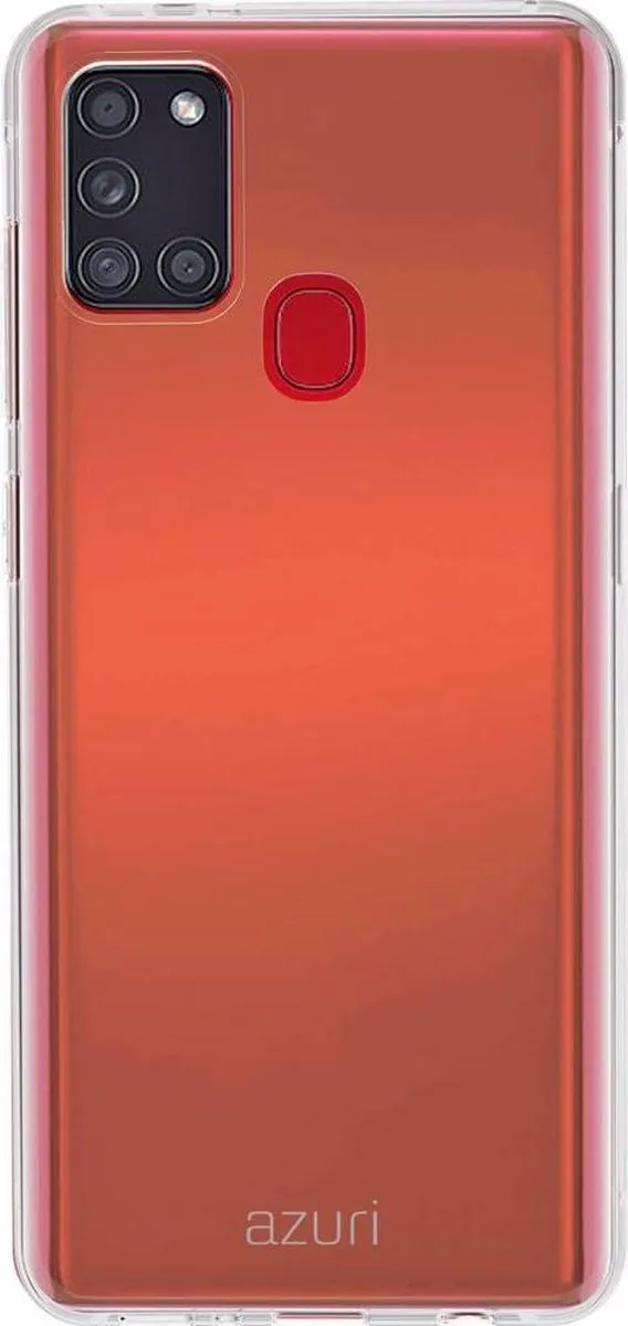 Azuri Samsung Galaxy A21S Backcover - Transparant AZTPUSAA217-TRA
