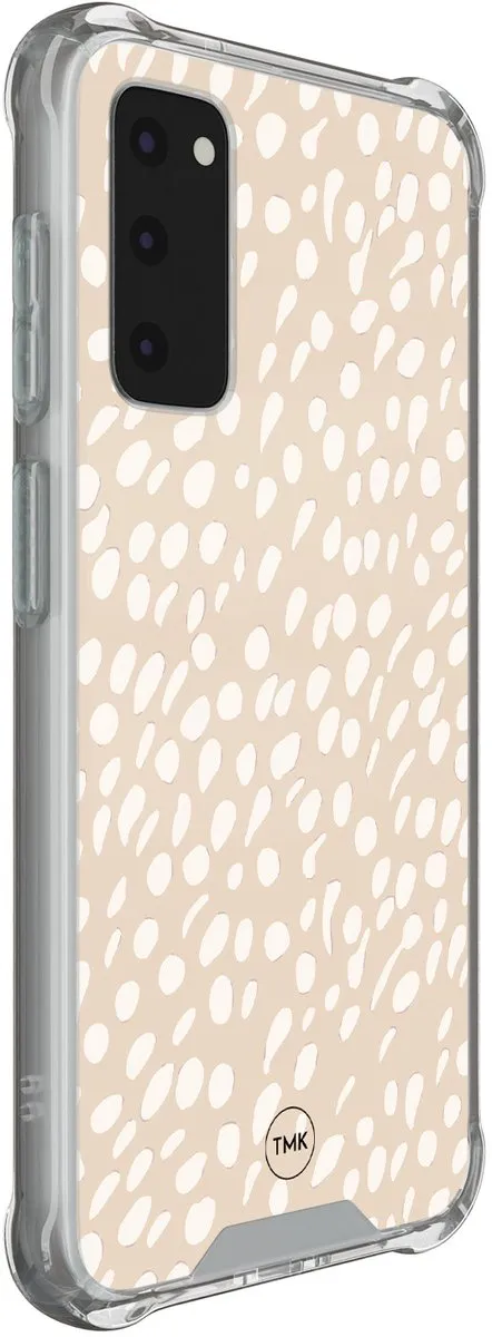 Casevibes Shockproof Hoesje Samsung Galaxy S20 FE S/S20FE/S/001 - Beige