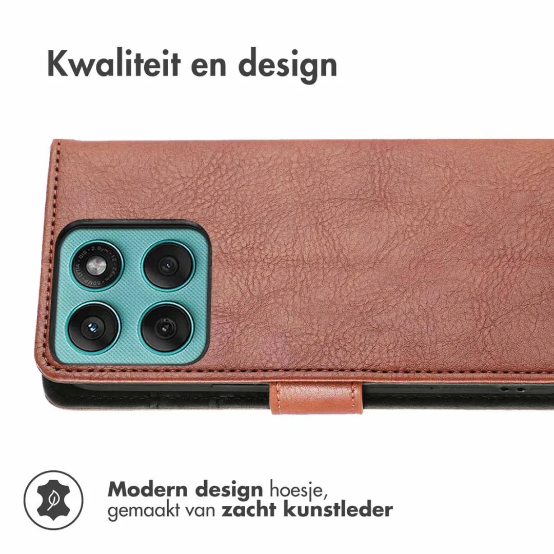 Imoshion Hoesje Motorola Edge 60 Pro 3 Stuks - Bruin