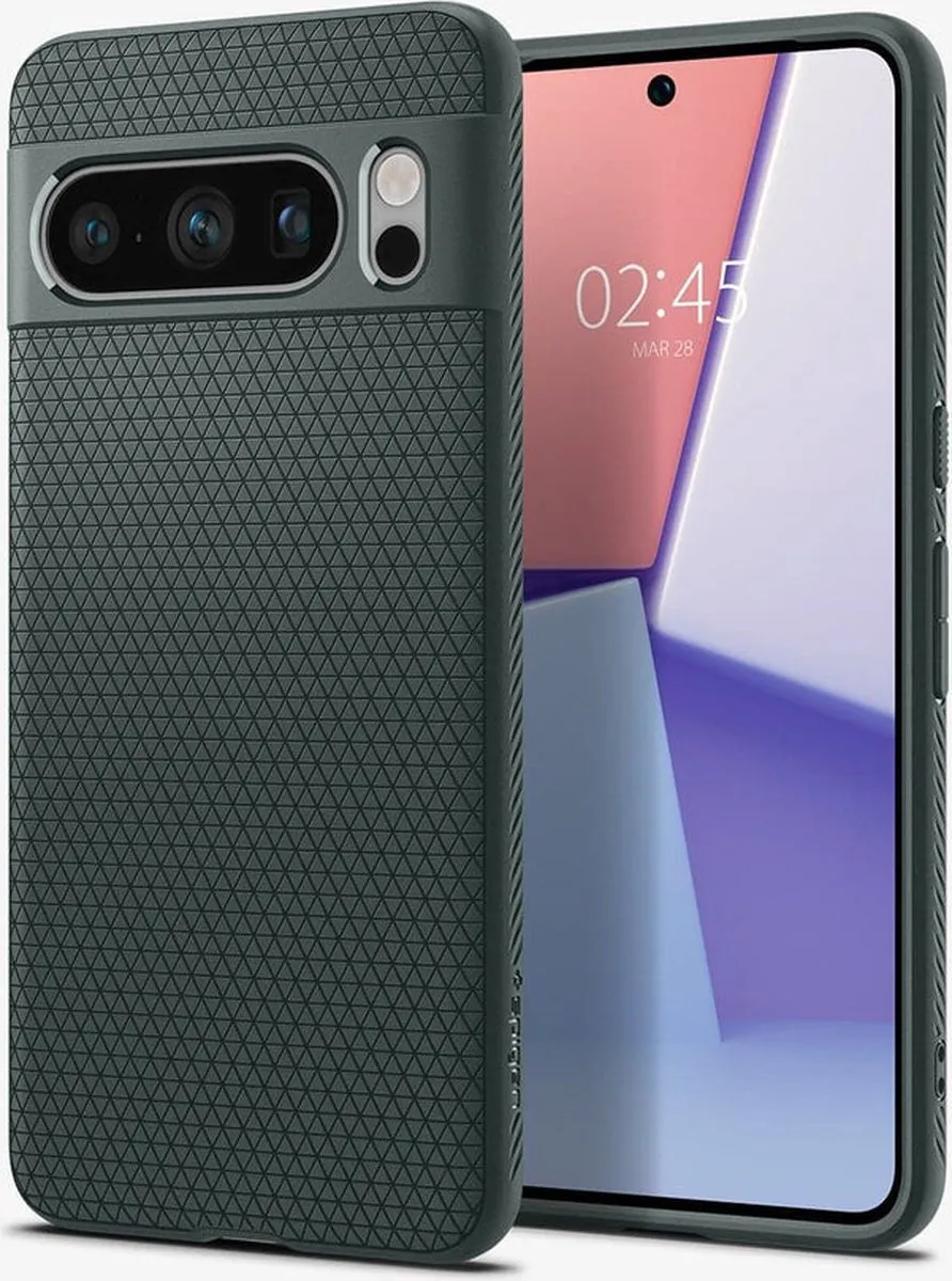 Spigen Liquid Air Hoesje Google Pixel 8 Pro - Groen - 8809896746380