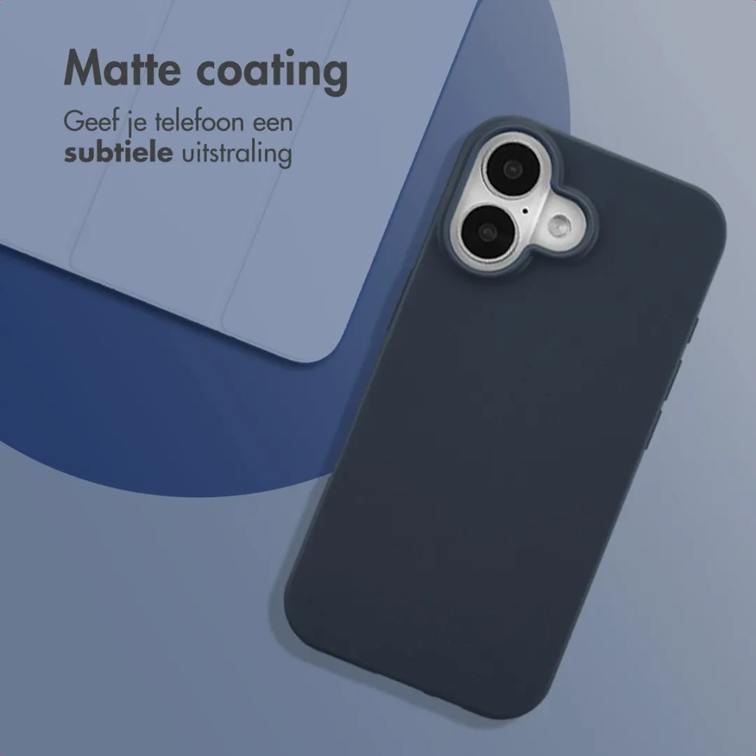 Imoshion Hoesje iPhone 16 - Donkerblauw