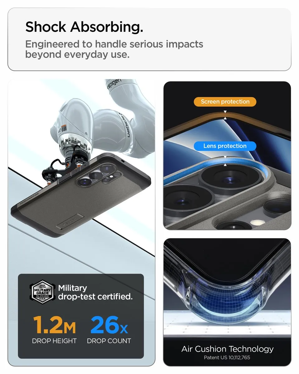 Spigen Tough Armor Backcover S26 Ultra - Gunmetal
