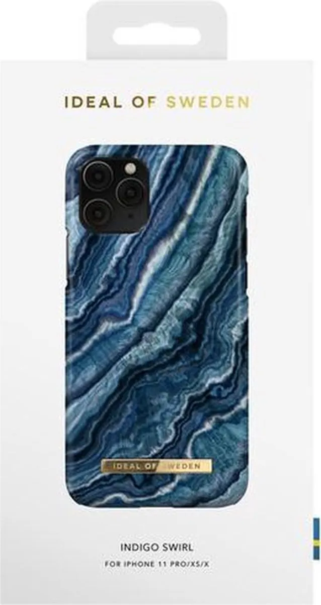 iDeal of Sweden iPhone 11 Pro Hoesje Indigo Swirl - mpn-7340168735271