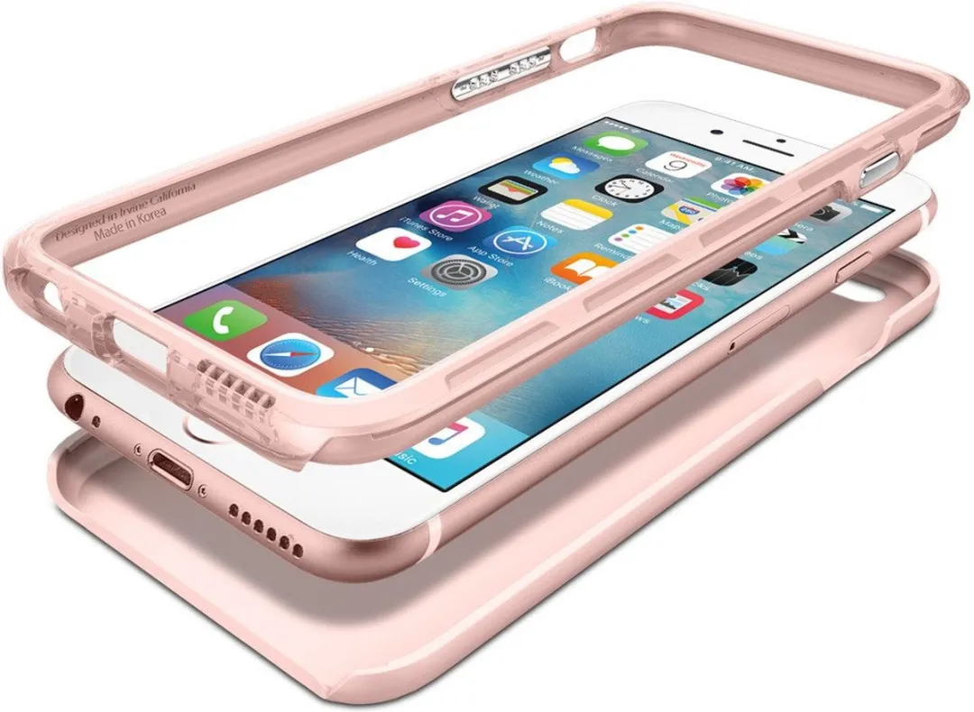 Spigen Thin Fit Hybrid iPhone 6/6s Hoesje - SGP11731 - Wit