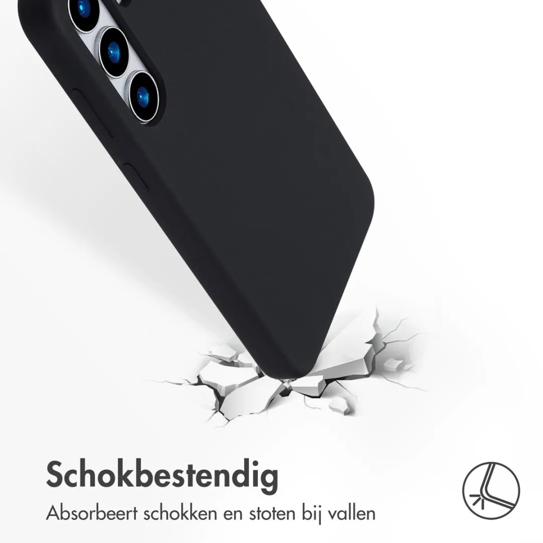 Accezz Hoesje Samsung Galaxy S25 Plus - Zwart