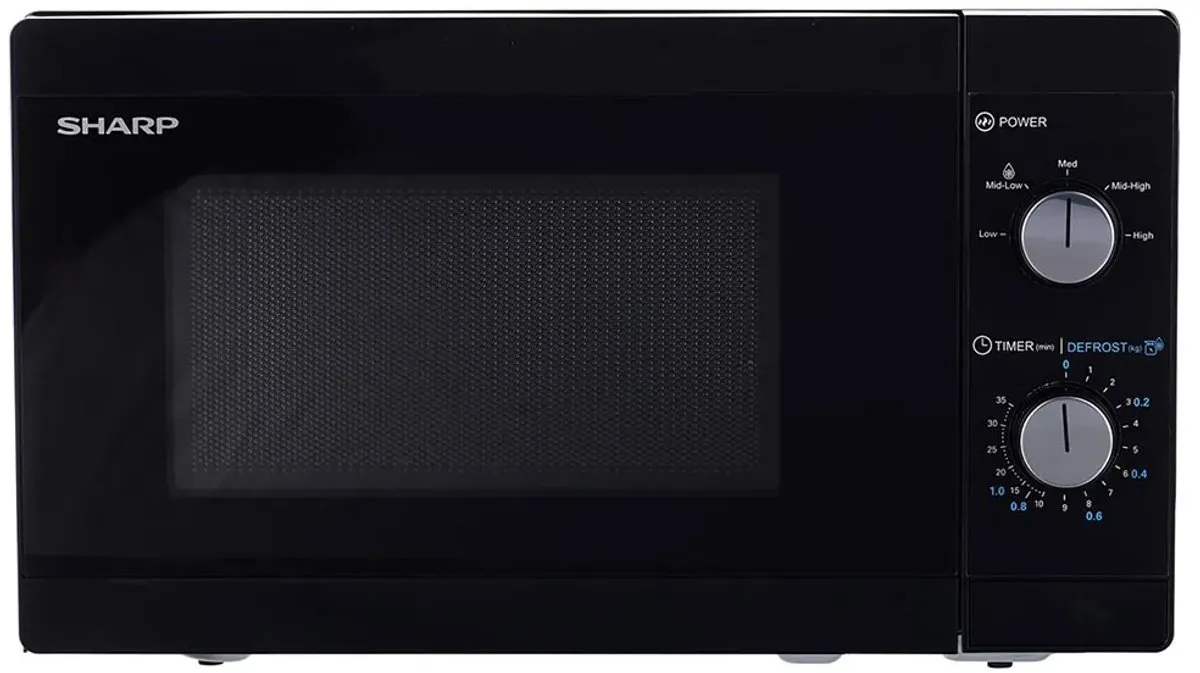 Sharp YC-MS01E-B Magnetron 800W 20L - Zwart