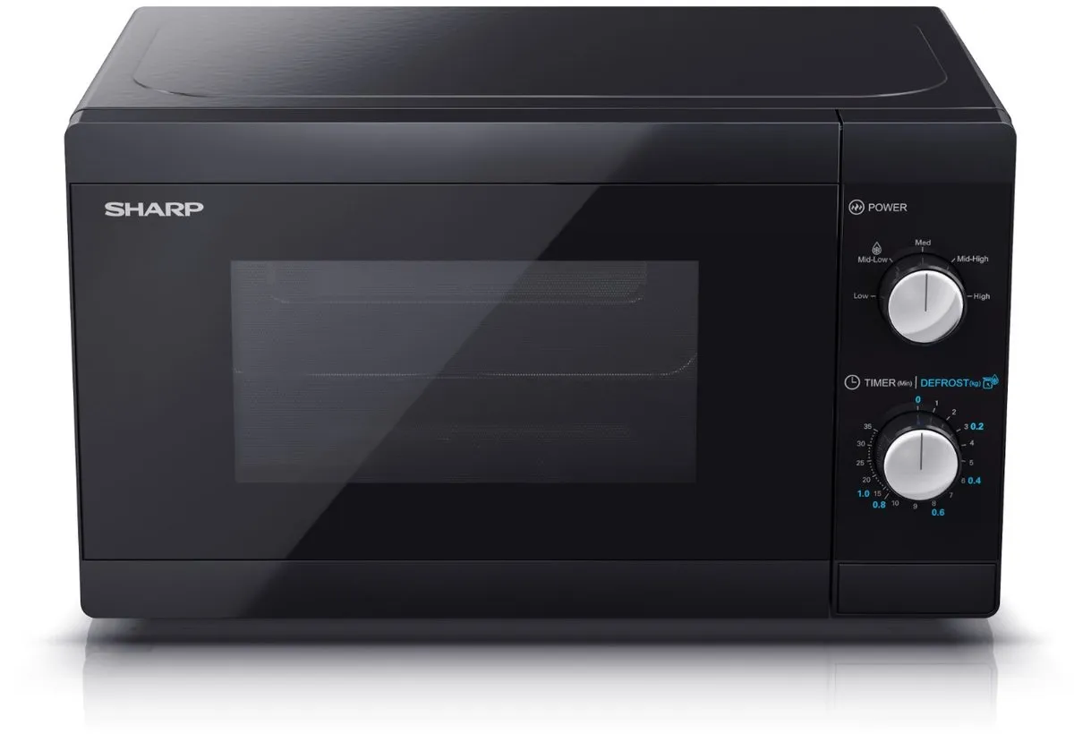 Sharp YC-MS01E-B Magnetron 800W 20L - Zwart