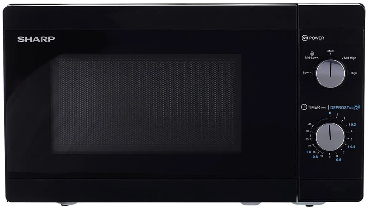 Sharp YC-MS01E-B Magnetron 800W 20L - Zwart