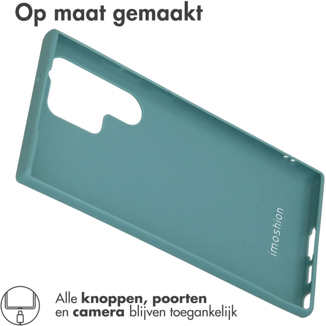 Imoshion Hoesje Samsung Galaxy S23 Ultra - Donkergroen